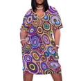 thumbnail image 1 of Kabi Sunrise-vestido holgado con bolsillos para mujer ropa de verano novedad de, 1 of 6