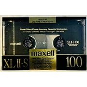 maxell high bias xlii-s 100 minute audio cassette