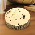 thumbnail image 3 of Robot de Barrido de Madera DIY, Conjunto de Ensamblaje de Modelo, Modelos de Aspiradora, Rompecabezas de Construcción, Juguete a Yotijar Juguetes de ciencia de madera, 3 of 10
