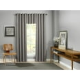 thumbnail image 5 of Eclipse Palisade Blackout Grommet Valance, 52"x18", Grey, 5 of 7
