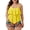Yellow, variant on Two Piece Plus Size Tankini Swimsuit for Women Ruffled Bathing Suit with Shorts Modest and Flattering Swimwear, Black XL