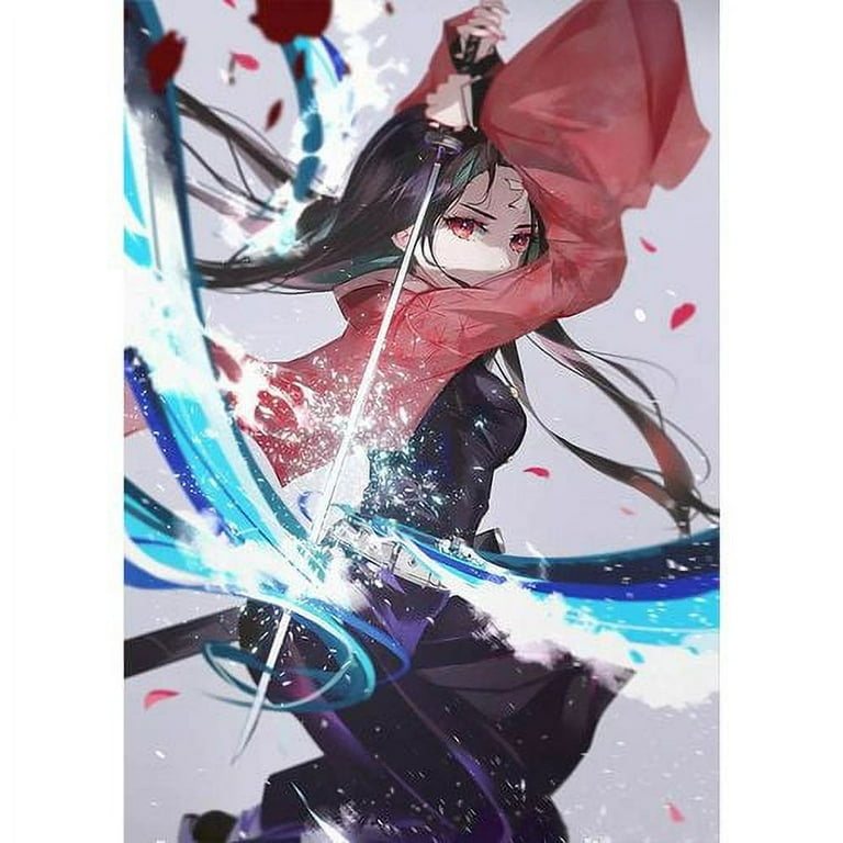 Taicanon Demon Slayer Characters Poster Anime Manga Room Decoration  Pictures Coated Paper Posters(Style9) 