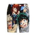 thumbnail image 4 of My Hero Academia Poster Men's Short Pajama Pants Lightweight Daily Lounge Shorts Bottoms Sleepwear Cozy Soft Home Pajama Pants Shorts, 4 of 9