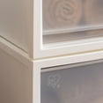 thumbnail image 6 of IRIS 34 Qt Shallow Plastic Drawers, Under Bed Storage Bins, Stackable, Modular 3Pk, 6 of 6