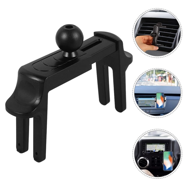 USHOBE Car Vent Phone Mount Car Phone Holder Bracket Black 1Pcs For Car Use