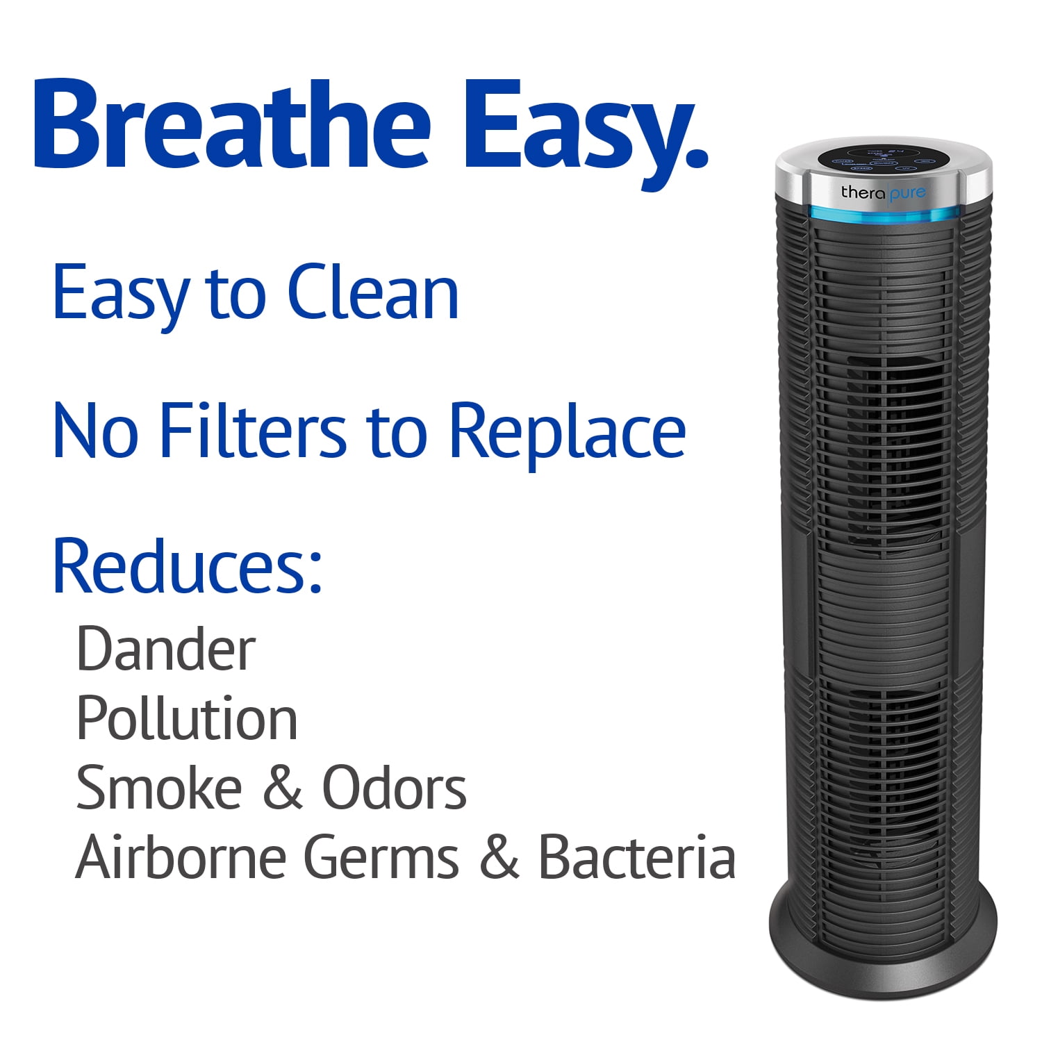 Envion Therapure 240M UV Germicidal, HEPA Style Air Purifier, 3Speed