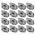 thumbnail image 2 of Stainless Steel Cable Clamps,  Wire Rope Clips Single  Grip Easy Adjust  For Heavy Rigging For Bare Antenna For Ship 50Pcs M2,20Pcs M6,5Pcs M10, 2 of 8