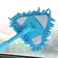 thumbnail image 5 of Pluokvzr 180 Degree Adjustable Triangle Cleaning Mop Mops Tools Telescopic Microfiber Cleaning Mop for Home Wall Mirror Glass Ceiling Floor Bathtub Corner Cleaning, 5 of 7