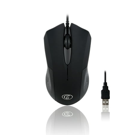 Wired Mouse Optical 1000 DPI Portable Mini Gaming Mice for Computer PC Notebook Win 7/8/10/2000/XP