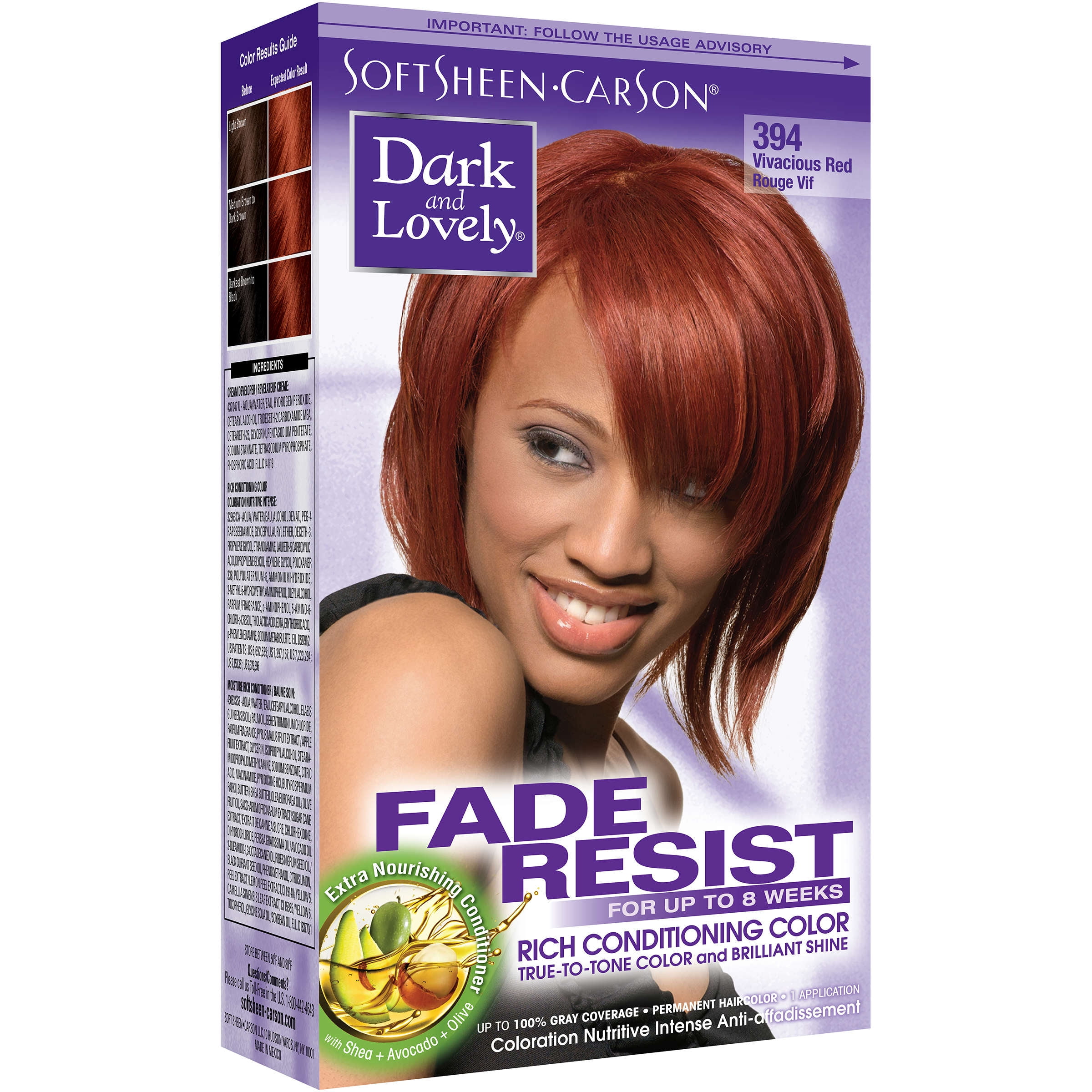 SoftSheen Carson Dark And Lovely Fade Resist Rich Conditioning