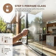 thumbnail image 4 of REGALWOVEN One Way Privacy Window Film for Home and Office - Heat Control and Static Cling Blue 39.4 x 23.6 Inch, 4 of 7