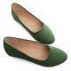 thumbnail image 1 of Zapatillas de ballet ZTWUTANG Stunner para mujer, sin cordones, color rosa, talla 42, 1 of 7