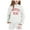 White, variant on CHENge 2 Piece Outfit Girls Boys Pullover Hoodies Sweatshirt Suit For Kids Tracksuit Jogger Sweatpants Set