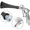 black, variant on Tornado Cleaning Gun with Brush, Multifunctional Cleaning Gun, Dust Blowing Gun, Powerful Blowing Gun,High-Pressure Car Detailing Dry Washing Gun,  Quickly Remove Dust/Dirt,Deep-Cleaning Hard-to