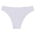 thumbnail image 1 of Ropa interior sin costuras de la ropa interior de las señoras de las bragas de la correa del estiramiento del estándar de las mujeres Blanco m Soledad Ropa interior de tanga para mujer, 1 of 10