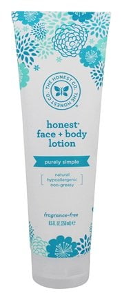 the honest company face and body lotion