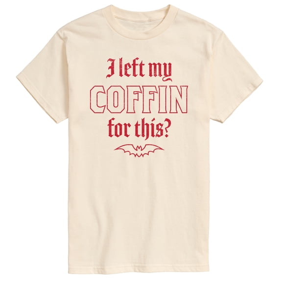 Instant Message - Left My Coffin For This Short Sleeve Graphic T-Shirt