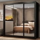thumbnail image 2 of Ropero Closet Madesa Mônaco 3 Puertas Corredizas con Espejo Negro, 2 of 10