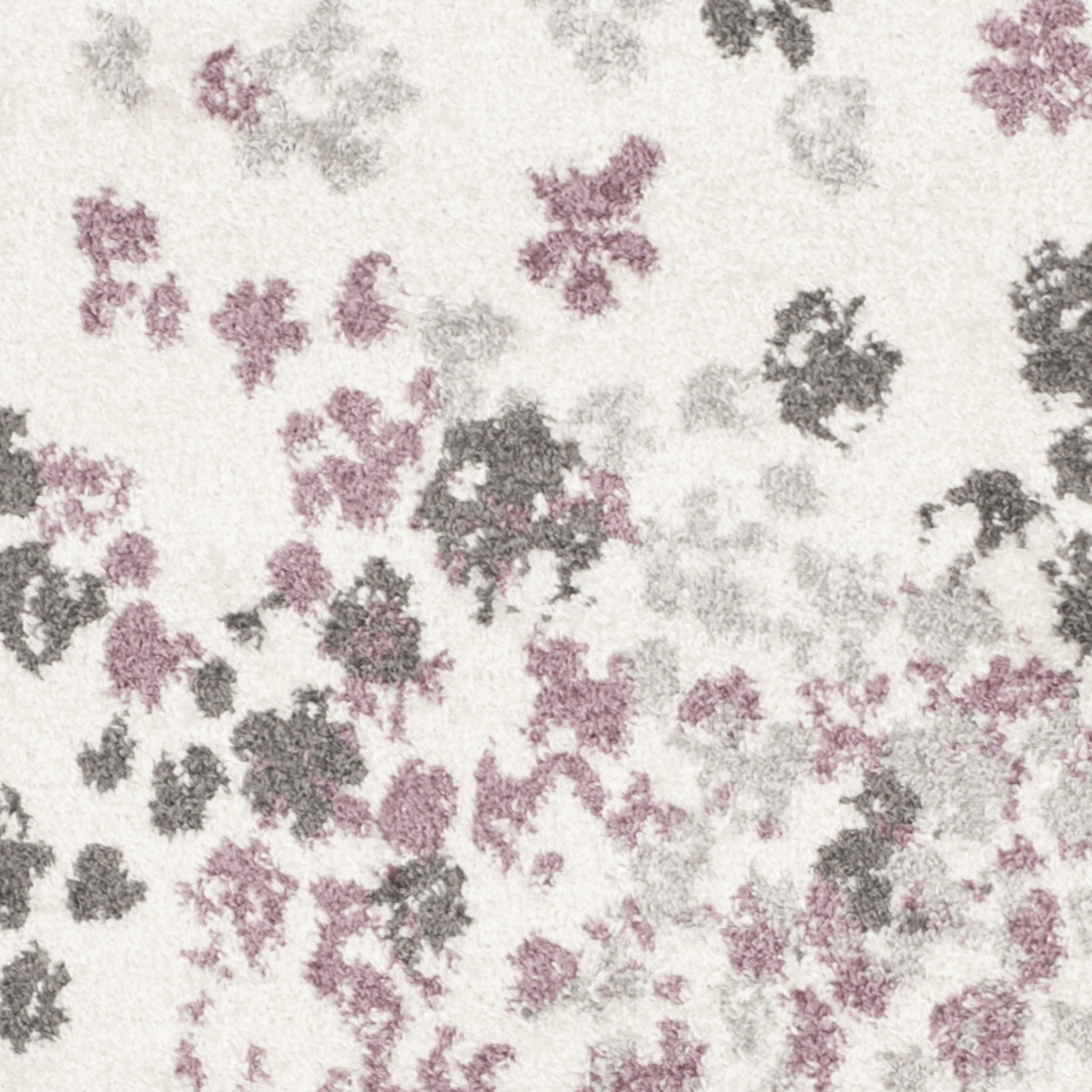 SAFAVIEH Adirondack Jermaine Floral Runner Rug, Ivory/Purple, 2'6" x 8'