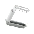 thumbnail image 1 of Estante para fregadero de 4 colores, organizador para fregadero de cocina, soporte para esponja de jabón, escurridor para fregadero, cesta de Organizadores de utensilios de cocina gris blanco Inteprter HA004215-04B, 1 of 1