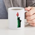 thumbnail image 4 of CafePress - Foam #1 Liberty Mug - 11 oz Ceramic Mug - Novelty Coffee Tea Cup, 4 of 4