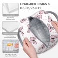 thumbnail image 3 of Easygdp Butterflies (2) Bolsa de Almuerzo Insulada Grande, Forro de Aluminio, Diseño Espacioso, a Prueba de Fugas, Ideal para Trabajo, Picnics, Viajes y Actividades al Aire Libre, 3 of 6