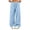 Blue(Great Pants), variant on ZHYou No Boundarie Women's Wide Leg Sweatpants Elastic Drawstring Waist Seamed Panel Loose Straight Casual Athletic Long Pants,Army Green,Size XL