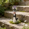 thumbnail image 3 of Dog Vase for Home Decor – Quirky Dog-Themed Ceramic Flower Vase for Pet Lovers, Cute Animal Figurine Decoration for Living Room or Office, 3 of 7