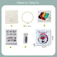 thumbnail image 2 of Punch Stitching Kit for Adults, Healing Weave Punch Stitching for Beginners, 2 of 6