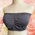 thumbnail image 3 of Sujetador inalámbrico Sujetadores sin tirantes Brasau Accesorios Tubo Tapa Tapa pull-On Closure Buena elasticidad para la ropa del hombro vestido vestido de leña gris seitruly AP008614-10B, 3 of 6