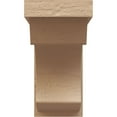 thumbnail image 2 of 8"W x 16"D x 16"H Classic Emerson Rough Cedar Woodgrain TimberThane Corbel, Primed Tan, 2 of 6
