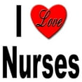 thumbnail image 2 of CafePress - I Love Nurses Infant Creeper - Baby Light Bodysuit, Size Newborn - 24 Months, 2 of 4