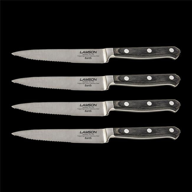 ilSA V2256B Steak Knives with Smooth Blade Set of 4 Walmart