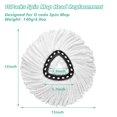 thumbnail image 2 of Cabezal de repuesto Spin Mop XHMAXE, 10 unidades, microfibra, 2 of 7