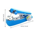 thumbnail image 2 of SHOWERORO 4Pcs Handheld Sewing Machines Assorted Color Professional Sewing Machine Kit for Mending, 2 of 8
