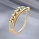 thumbnail image 4 of Anillo giratorio de cuentas, ansiolítico, giratorio, calmante, minimalista. dorado, 4 of 8