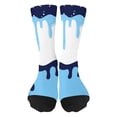 thumbnail image 2 of YAYUBA Kids Socks Novelty Funny Crew Ice Cream Socks for 7-12 Years Boys Girls Running Cycling, 2 of 5