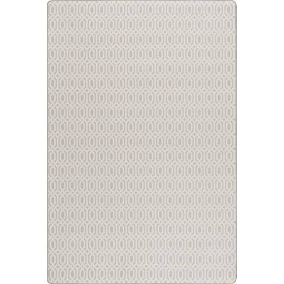 Milliken Imagine Area Rug CADENCE SONG ECRU Cadence Song Ecru Diamond Diagonals 5 4 x 7 8 Rectangle