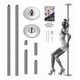 thumbnail image 2 of Tubo para Pole Dance Profesional SereneLife, Giratorio 360°, Altura Ajustable, Portátil y Desmontable, Bastón de Baile, Spinning Dancing Pole, Cromado, 2 of 9
