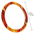 thumbnail image 4 of Basketball 14.5 Inch Printing PVC Leather Car Wheel Cover Auto Accessories, 4 of 6