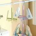 thumbnail image 4 of Rotatable Shoe Drying Rack With Secure Clip Vertical Space Saving Organizers for Bathroom Bedroom Balcony Home, 4 of 12