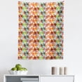 thumbnail image 1 of Geometric Tapestry, Abstract Cubes Isometric Hexagonal Shaped Pattern Colorful Retro Design Print, Fabric Wall Hanging Decor for Bedroom Living Room Dorm, 5 Sizes, Mustard Orange, by Ambesonne, 1 of 1