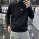 thumbnail image 4 of Ropa para hombre, sudaderas sencillas de cuello redondo y cuello redondo para hombre, sudadera con gráfico, jersey sin capucha, una pieza, moda Harajuku, otoño, 4 of 5