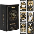 thumbnail image 1 of Tarot Cards Wyspell Classic 78 Gold con guía para principiantes, 1 of 6