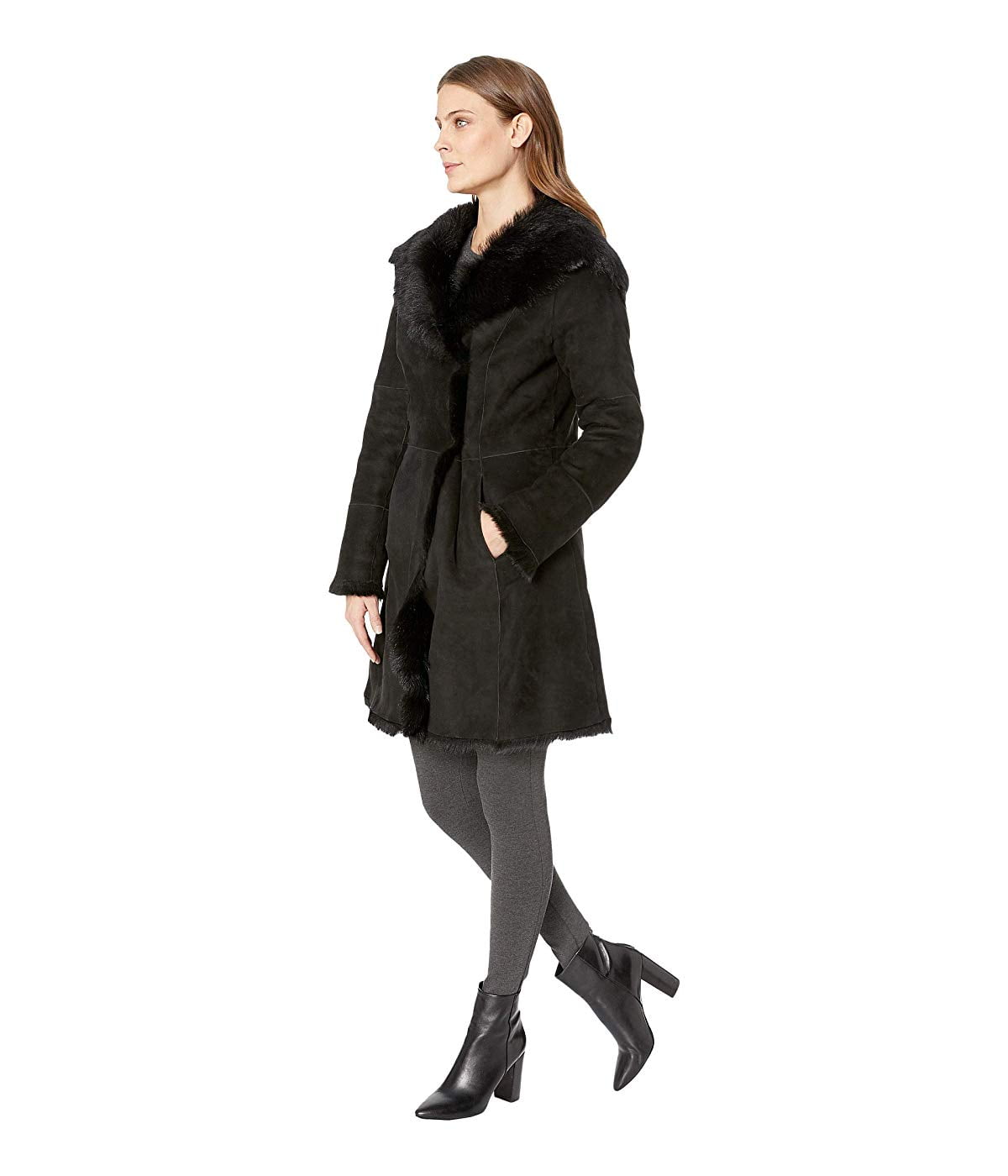 Ugg toscana shearling deals coat