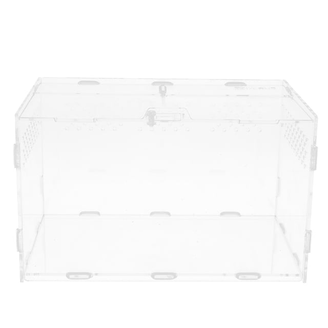 Miangastore Reptile Breeding Box Multi-function Turtle Cage Reptile Accessory Reptile Breeding Case