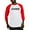 Red/White, variant on CafePress - G.I. Joe Logo Black - Cotton Baseball Jersey, 3/4 Raglan Sleeve Shirt