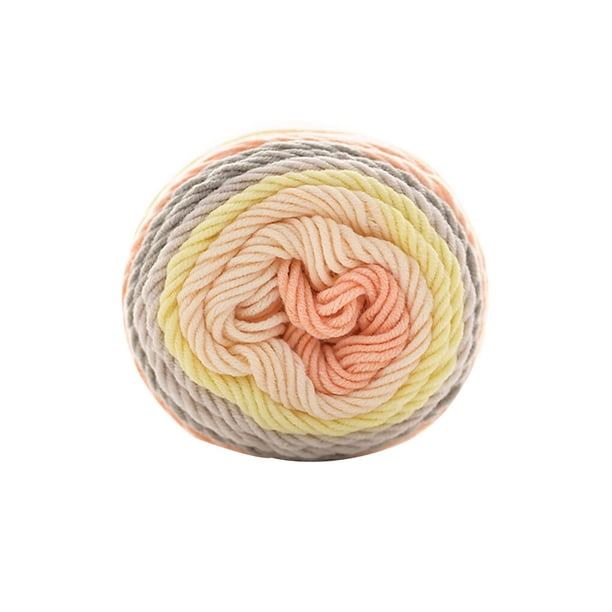 Toystoory Hilo de 5 hebras para suéter, bufanda, hilo de tejer, artesanía, costura, trenzado, hilo de algodón, accesorio DIY, tipo 4 Tela de costura y artesanía Primavera Flor Otoño Luna