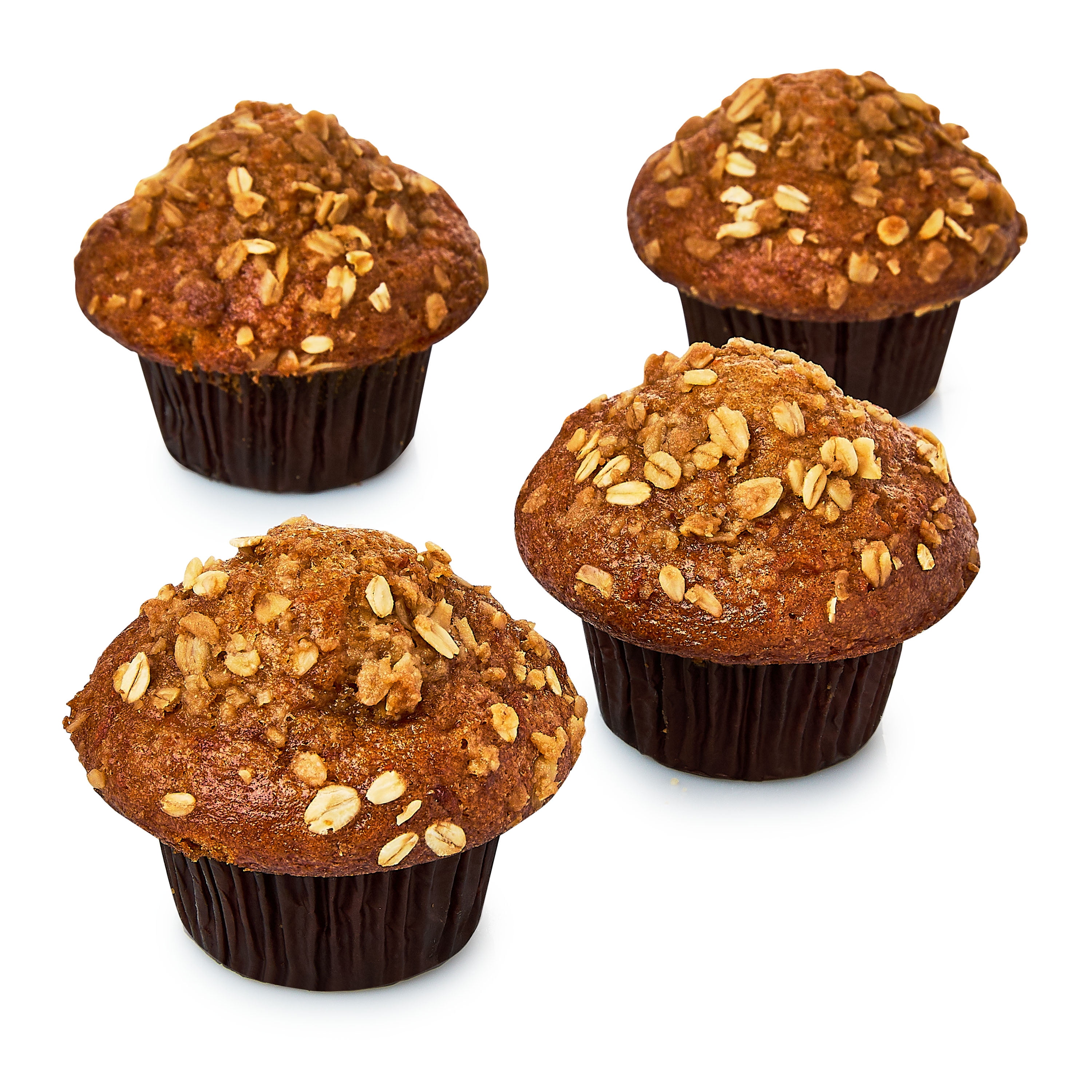 Marketside Carrot Oat Streusel Baked Muffins, 14 oz, 4 Count