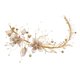 thumbnail image 4 of Crystal Rhinestones Beads Wedding Hair Vine diadema nupcial accesorios para el cabello Sunnimix Boda nupcial diadema, 4 of 8
